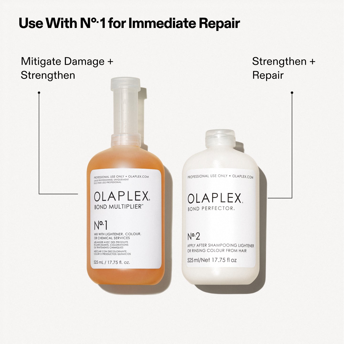 Use With N°1 For Immediate Repair
No.1 - Mitigate Damage + Strengthen
No.2 - Strengthen + Repair