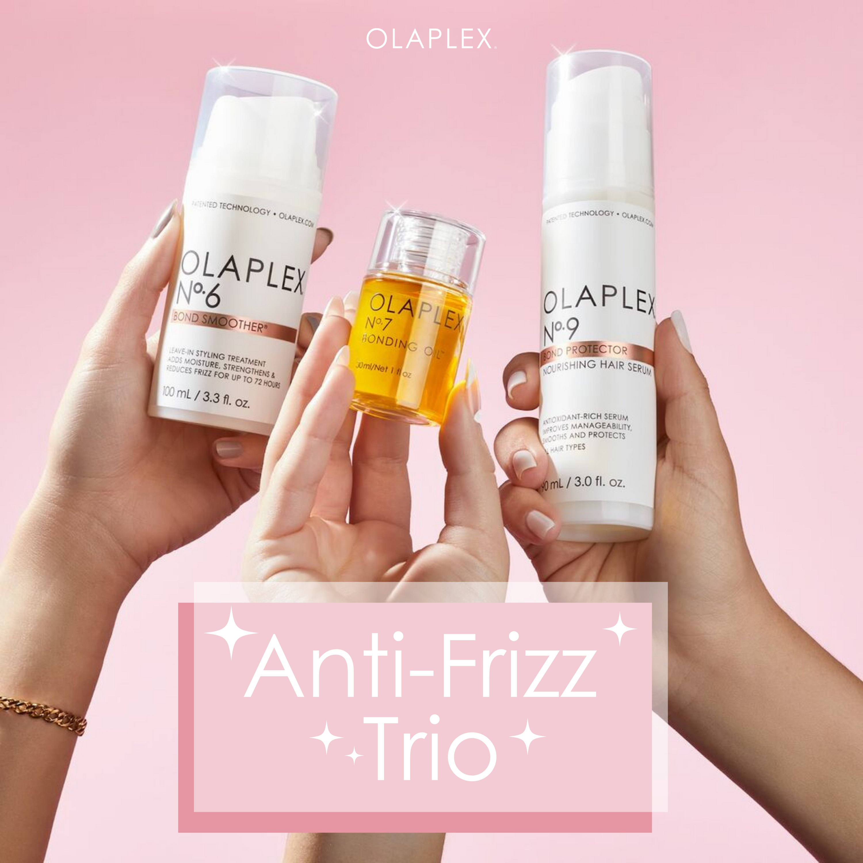 OLAPLEXトリートメントNo.6スムーサー＆No.7 オイル各6個 Olaplex No. 6 Bond Smoother Styling Creme & No. 7 Bonding Oil