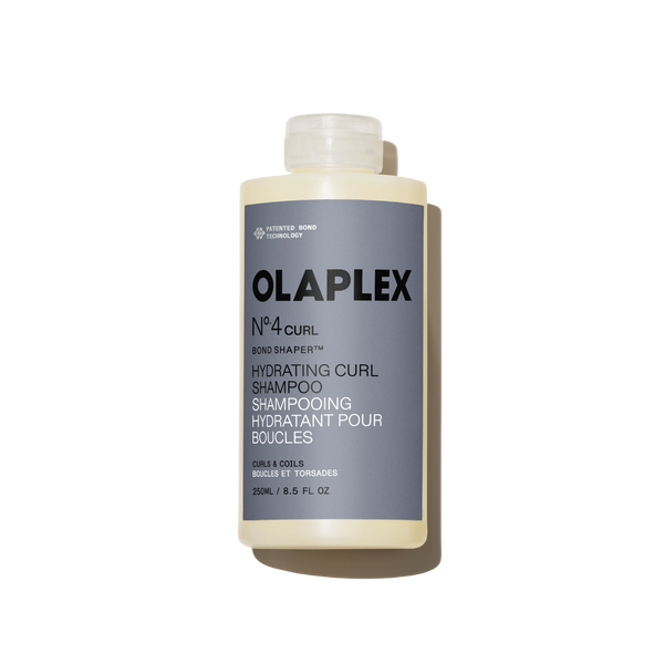 Olaplex Nº.4CURL Bond Shaper Hydrating Curl Shampoo 250ml bottle on a plain white background - main view