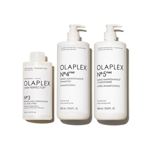 Fine Hair Liter-Sized Shampoo and Conditioner Set ‚ OLAPLEX Inc.