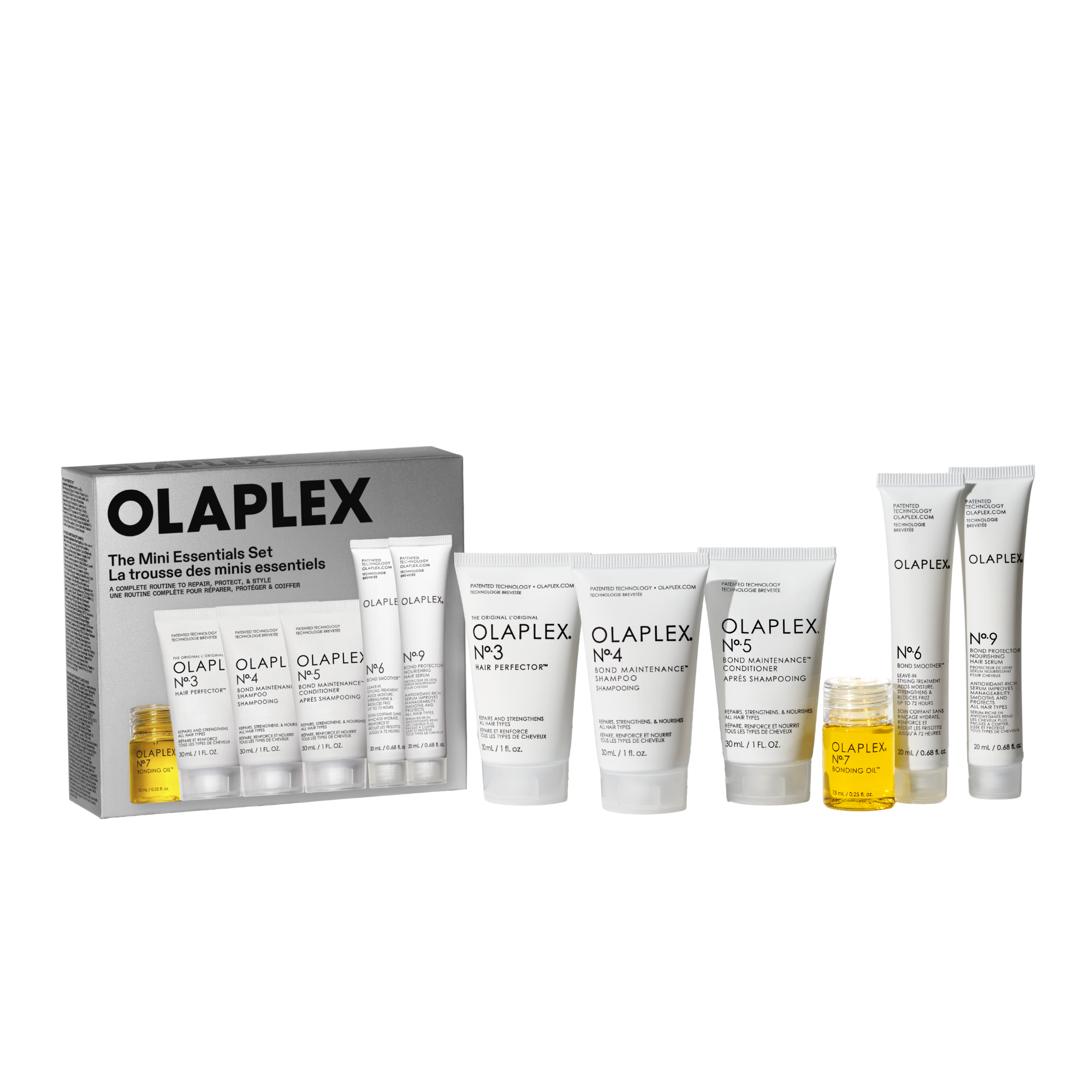 オラプレックス OLAPLEX Mini Essentials Kit: Haircare Set – OLAPLEX Inc.