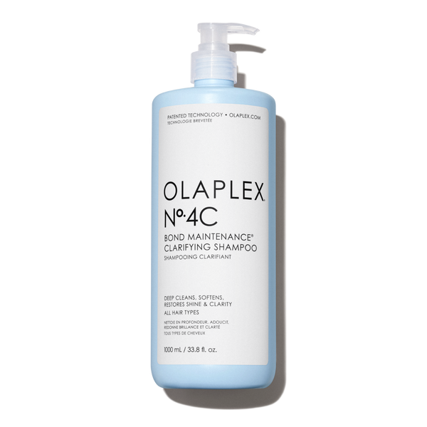 OLAPLEX Nº.4C BOND MAINTENANCE® CLARIFYING SHAMPOO

DEEP CLEANS, SOFTENS, RESTORES SHINE & CLARITY ALL HAIR TYPES

1000ml - main view