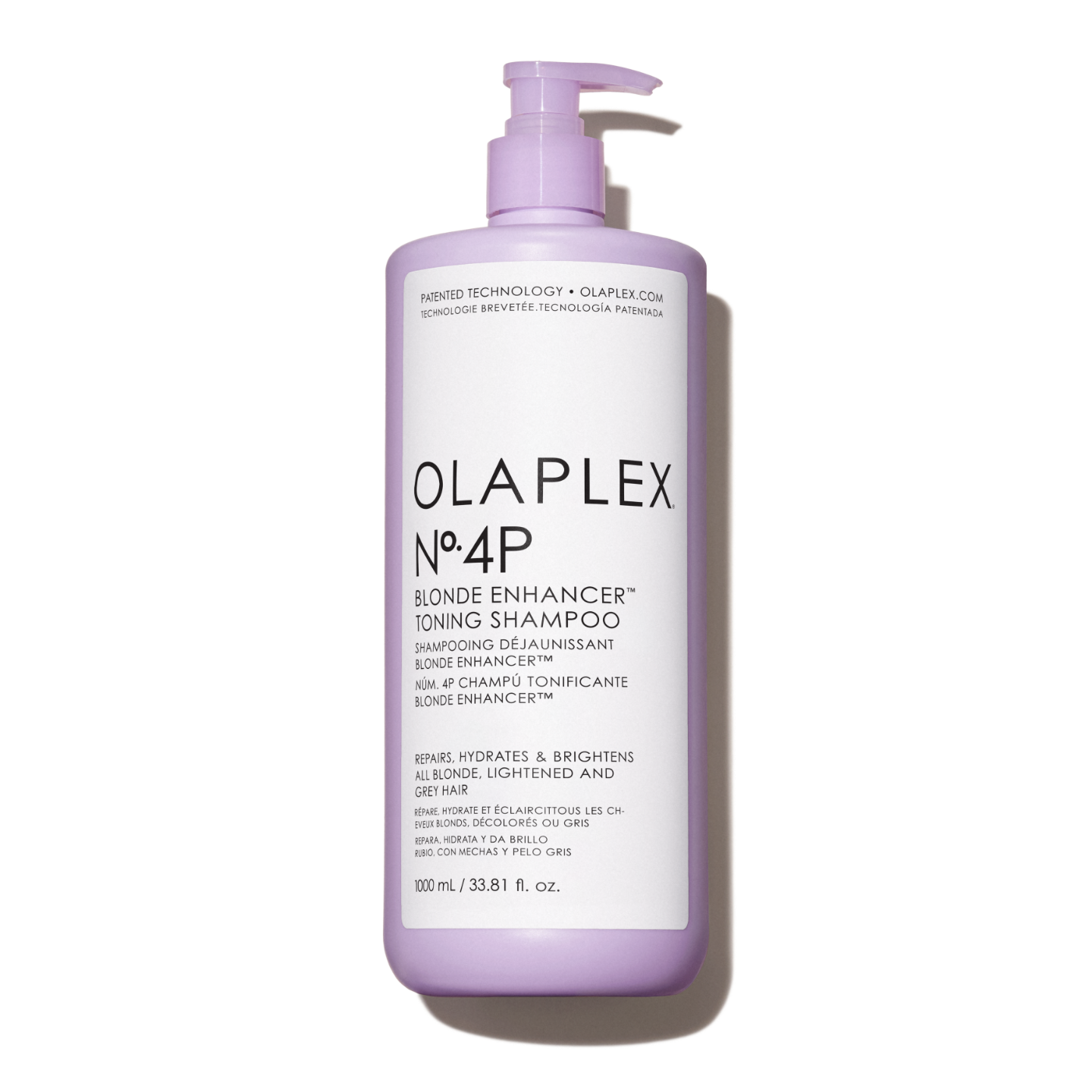 Pro Exclusive: Nº.4P Blonde Enhancer™ Toning Shampoo Liter Pro Exclusive: Nº.4P Blonde Enhancer™ Toning Shampoo Liter