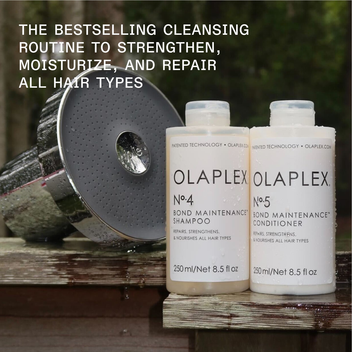 No.4:

THE BESTSELLING CLEANSING ROUTINE TO STRENGTHEN, MOISTURIZE, AND REPAIR ALL HAIR TYPES