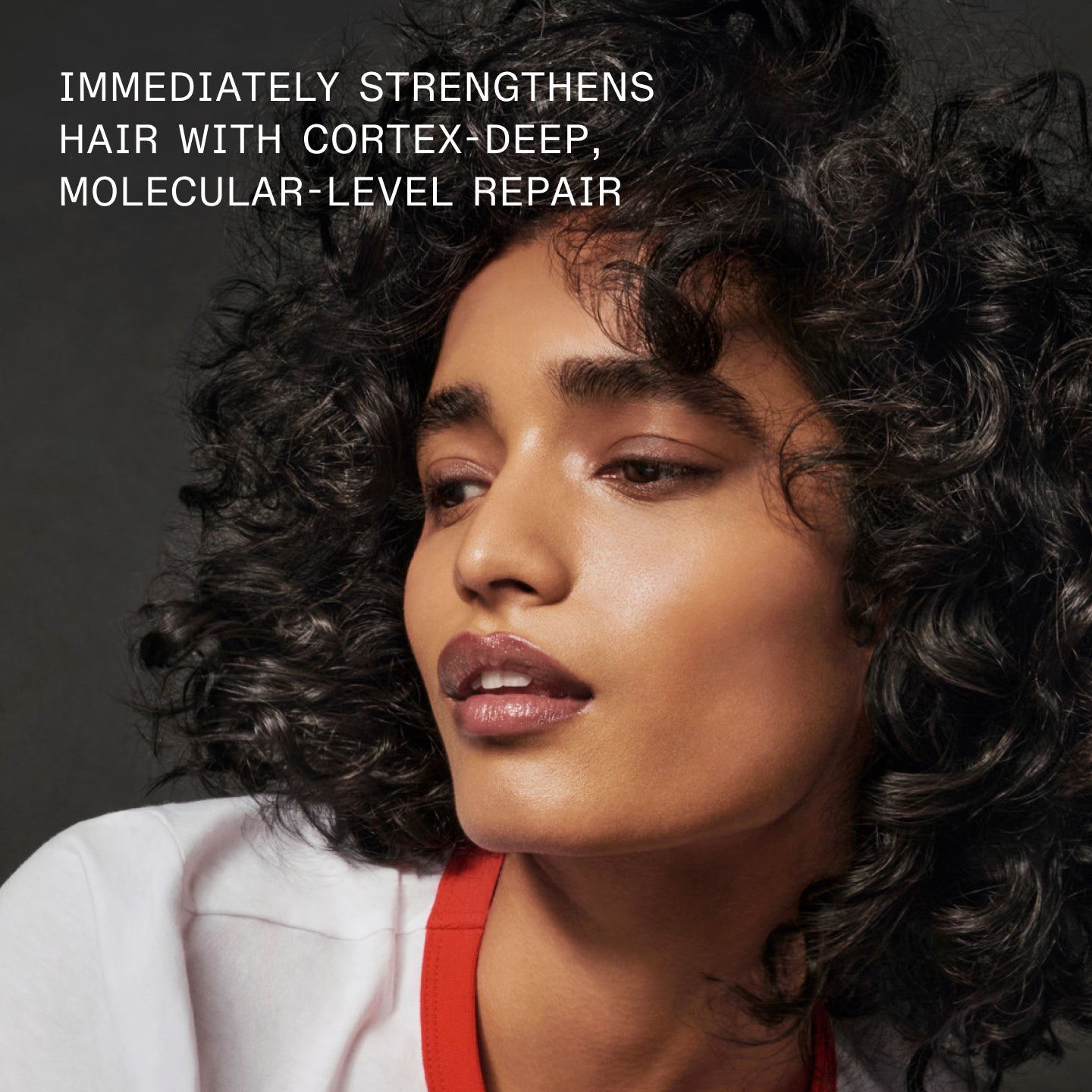IMMEDIATELY STRENGTHENS HAIR WITH CORTEX-DEEP, MOLECULAR-LEVEL REPAIR