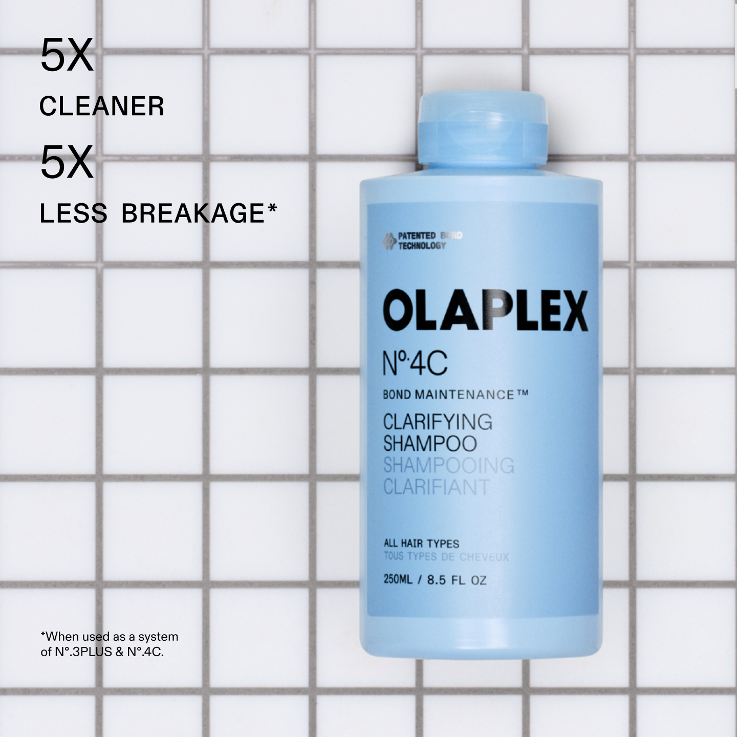 Nº.4C Bond Maintenance™ Clarifying Shampoo- OLAPLEX Inc. Nº.4C Bond Maintenance™ Clarifying Shampoo- OLAPLEX Inc.