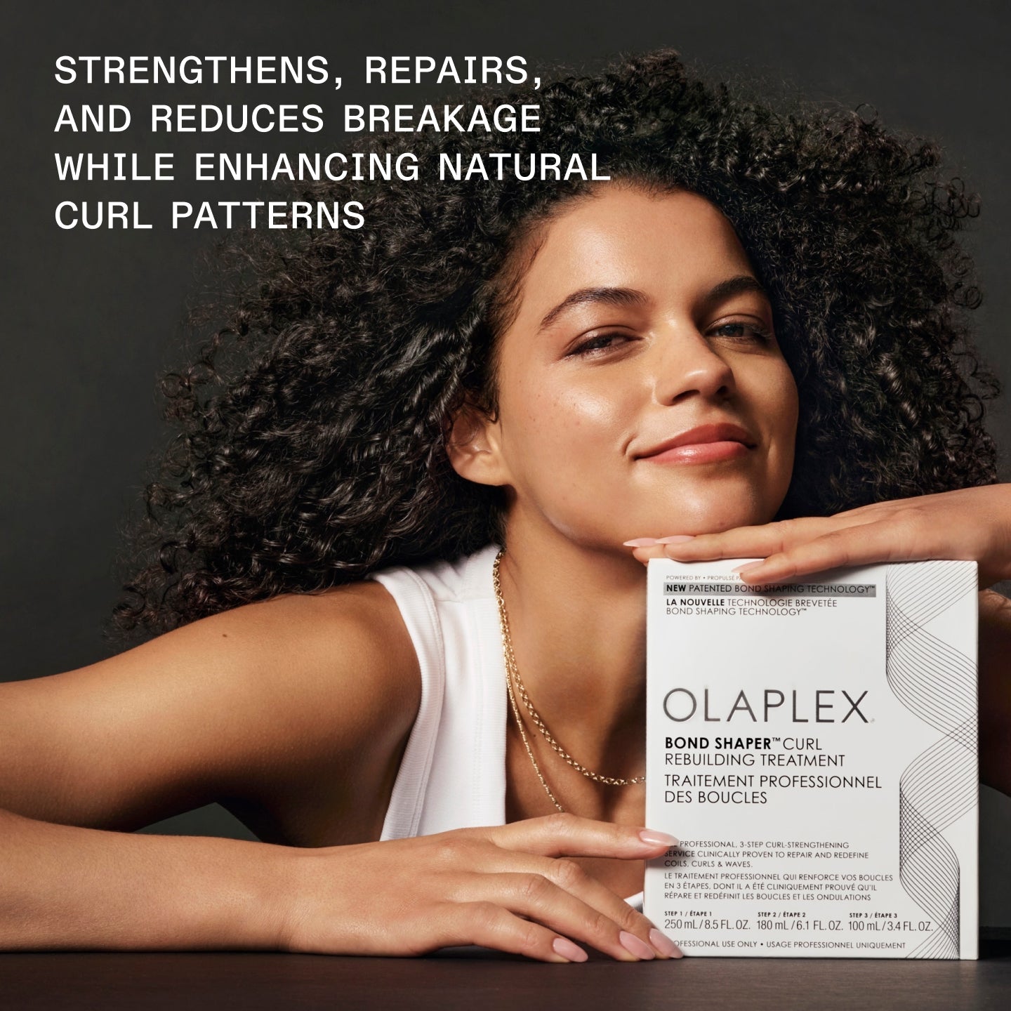 STRENGTHENS, REPAIRS, AND REDUCES BREAKAGE WHILE ENHANCING NATURAL CURL PATTERNS