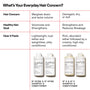 What’s Your Everyday Hair Concern?

PRODUCT
IMAGE
N°.4FINE & N°.5FINE SHAMPOO & CONDITIONER
PRODUCT
IMAGE
N°.4 & N°.5 SHAMPOO & CONDITIONER
Hair Concern
Weighed down and lacks volume
Damaged, dry, or dull
Healthy Hair Goal
Volumizes and Strengthens
Strengthens and Reduces Breakage
How it Feels
Lightweight, luxe lather and weightless, silky conditioner
Rich, abundant lather followed by a creamy, high-slip conditioner

