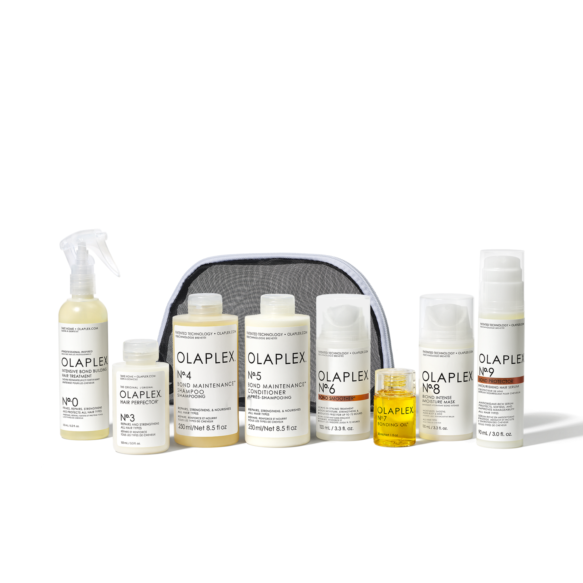 Olaplex No. shops 0, 3, 4, 5, 6, & 7 full set