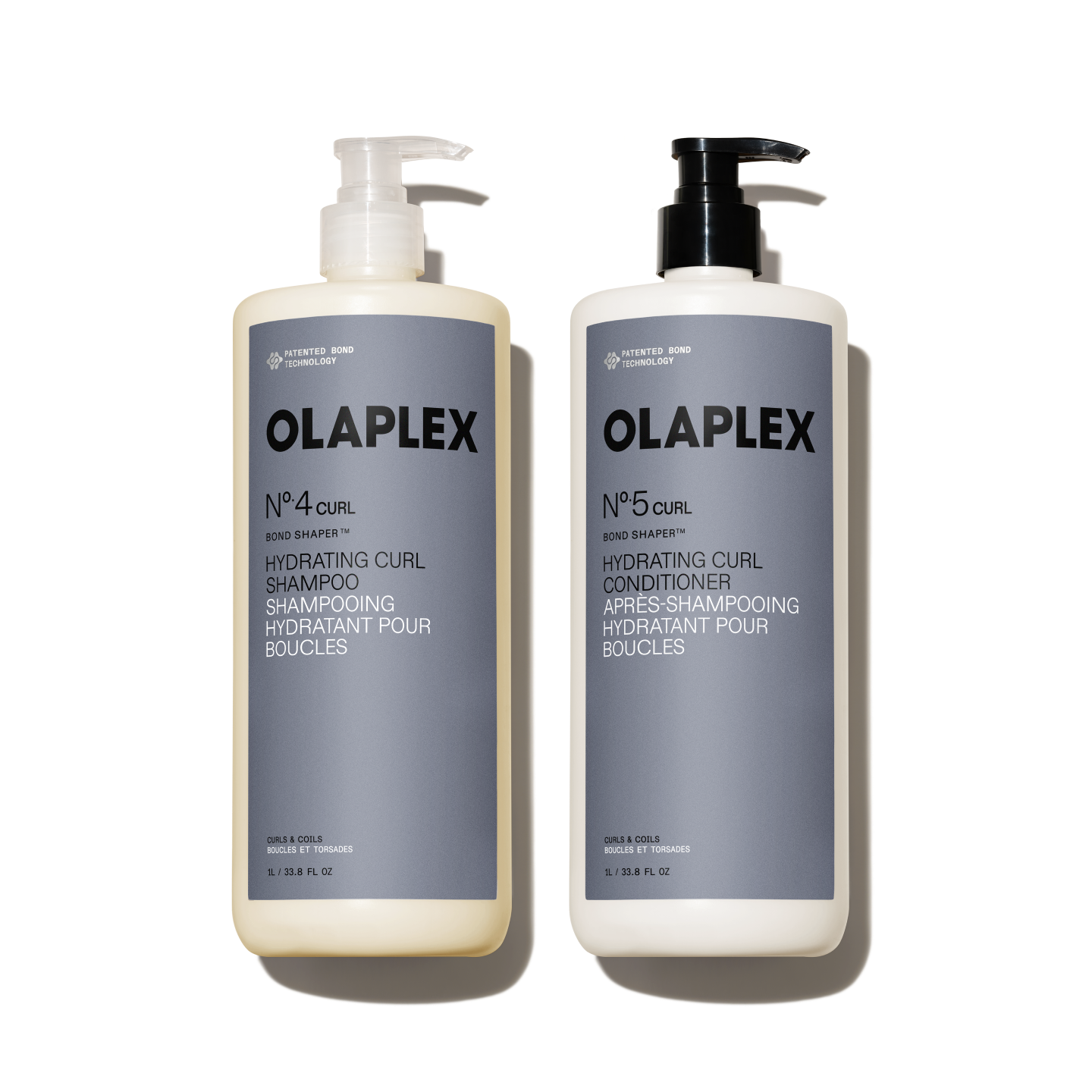 HYDRATING CURL SHAMPOO & CONDITIONER LITER SET