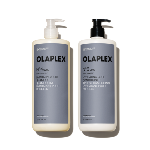 Bond Shaper™ for Curly Hair: Shampoo & Conditioner Liter Set