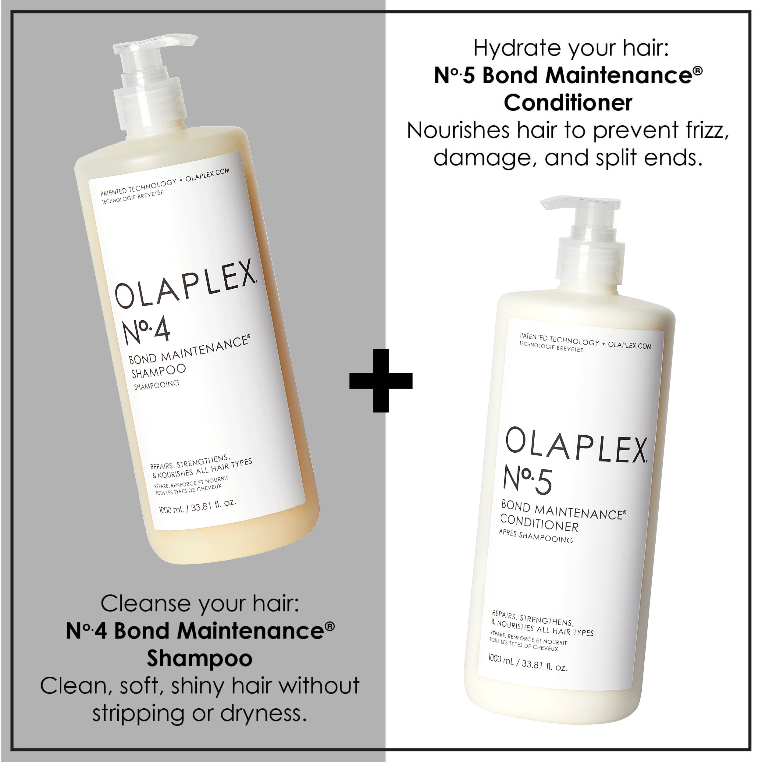 Olaplex FULL SET No deals 4 & 5 brand new & Sealed 1 litter Bottles