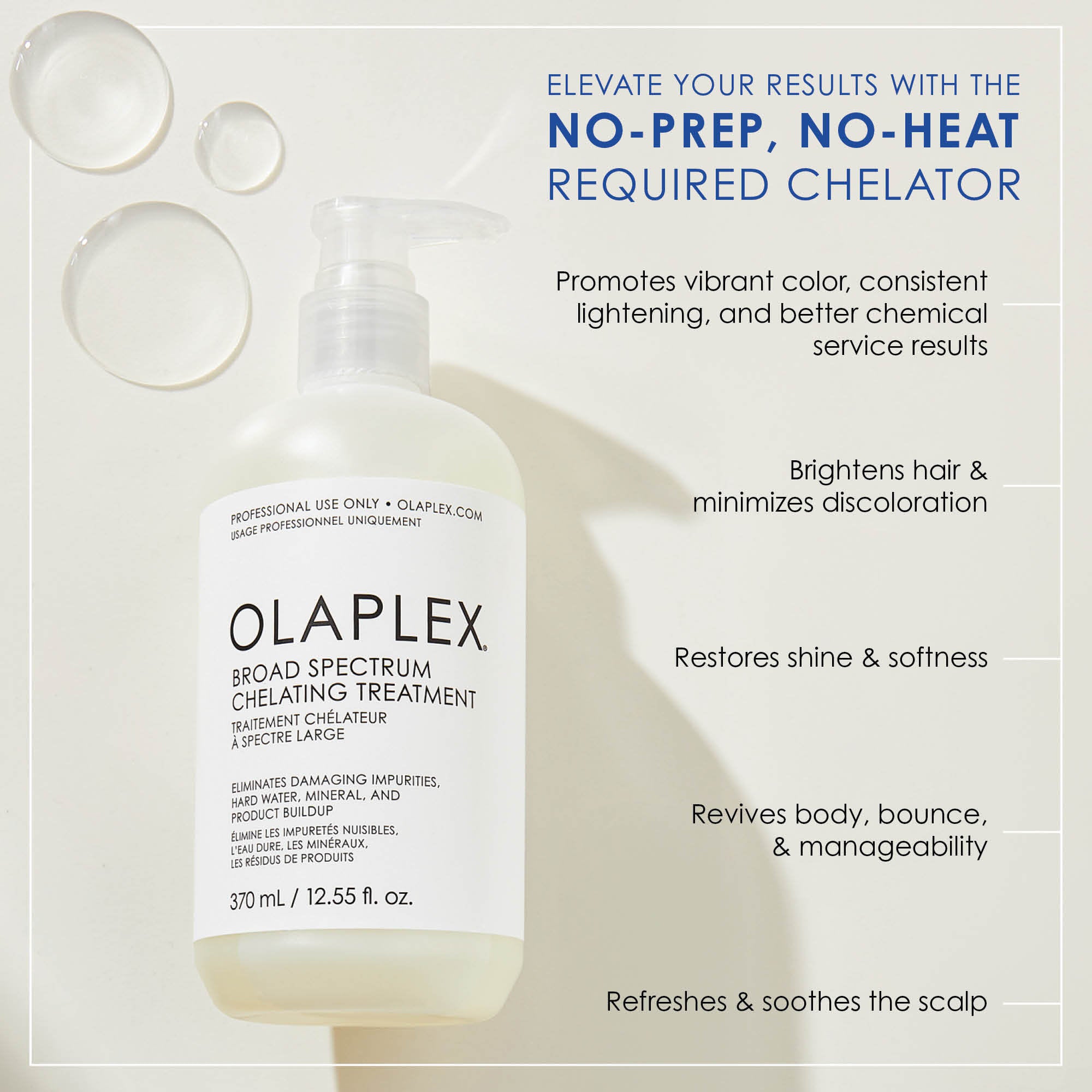 Olaplex broad spectrum outlet chelating treatment and No4c