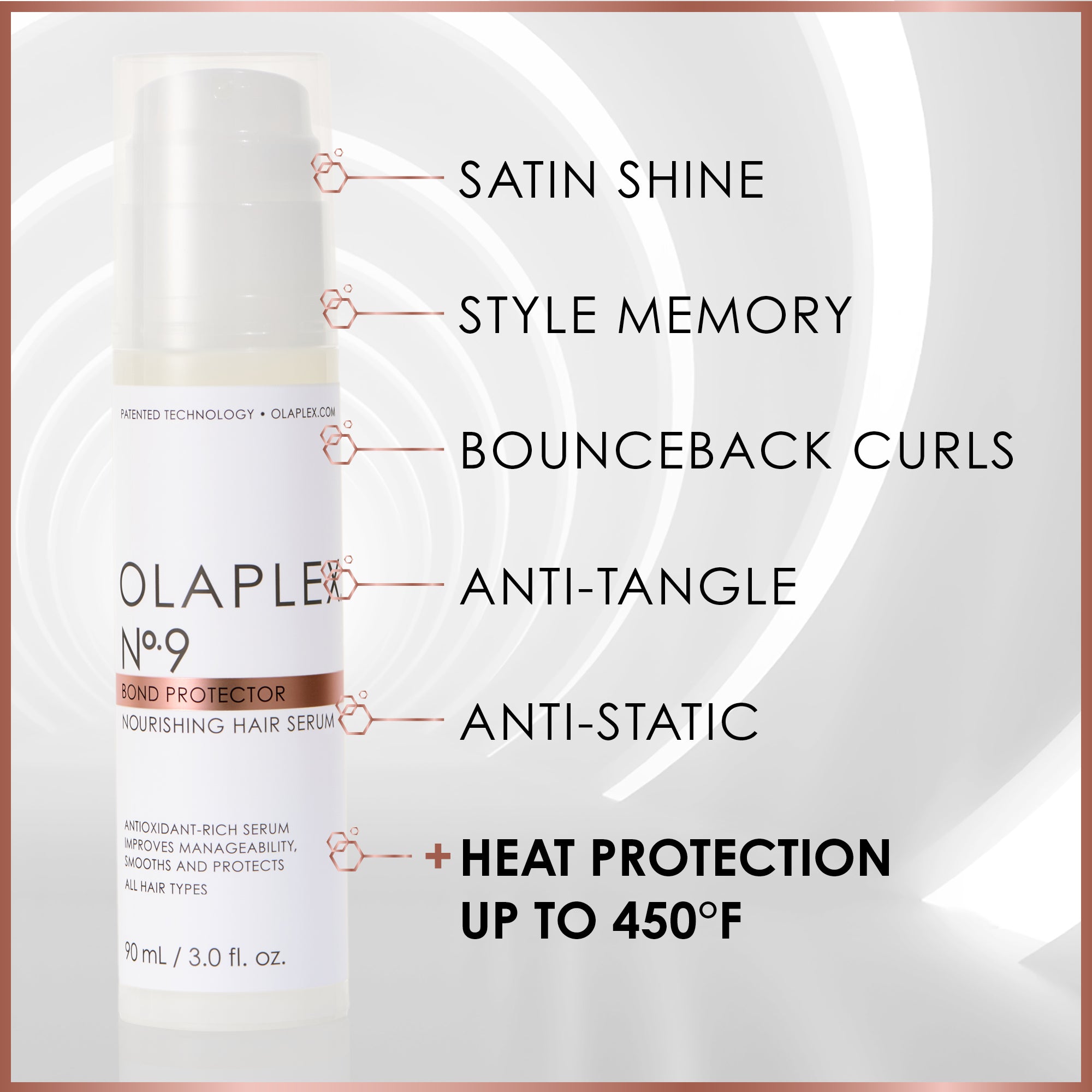 N .9 BOND PROTECTOR NOURISHING HAIR SERUM OLAPLEX Inc